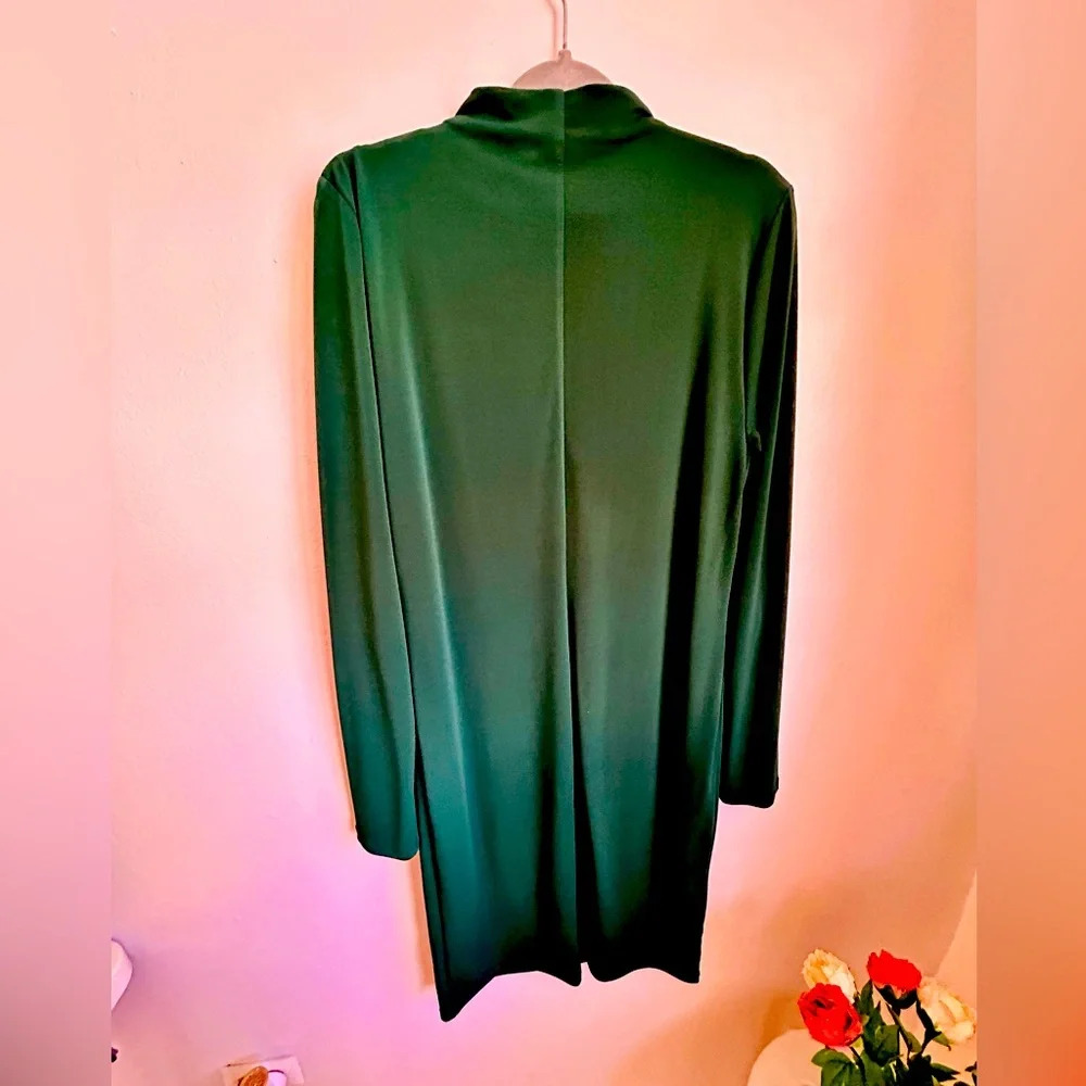 Forever 21 Green Emerald Dress Size 2XL - Picture 4 of 6
